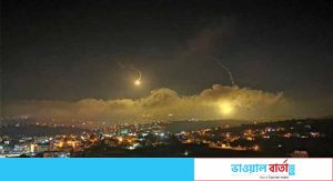 দক্ষিণ লেবাননে ইসরাইলের ফসফরাস বোমা হামলা
