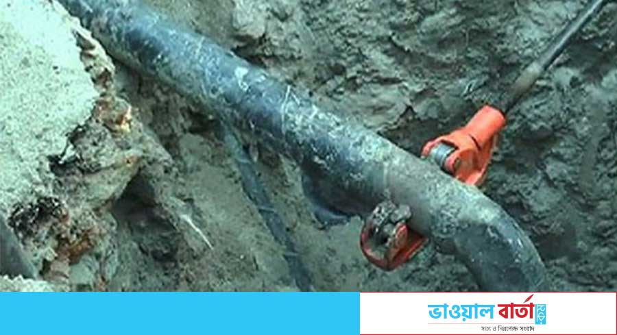 গাজীপুর কাশিমপুরে অবৈধ গ্যাস সংযোগ বিচ্ছিন্ন